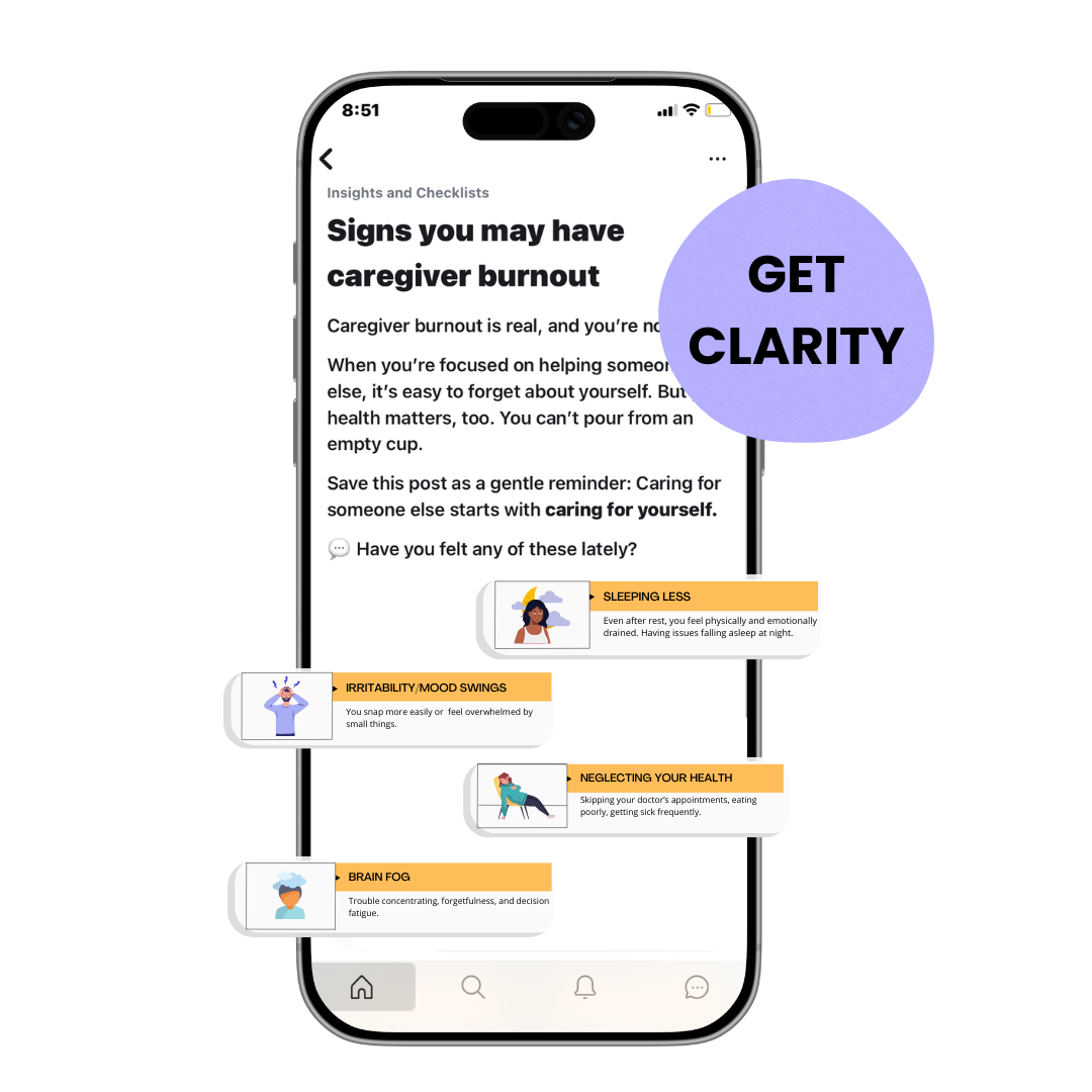 Bite-sized insights and micro-learnings on grief, illness, and caregiving navigation